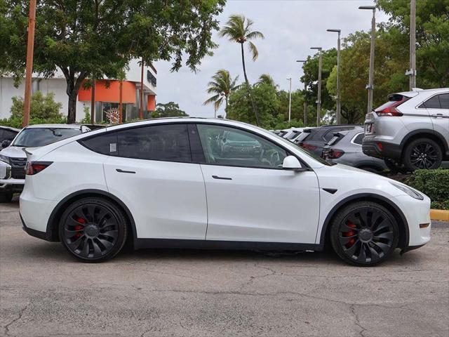 used 2022 Tesla Model Y car, priced at $28,590