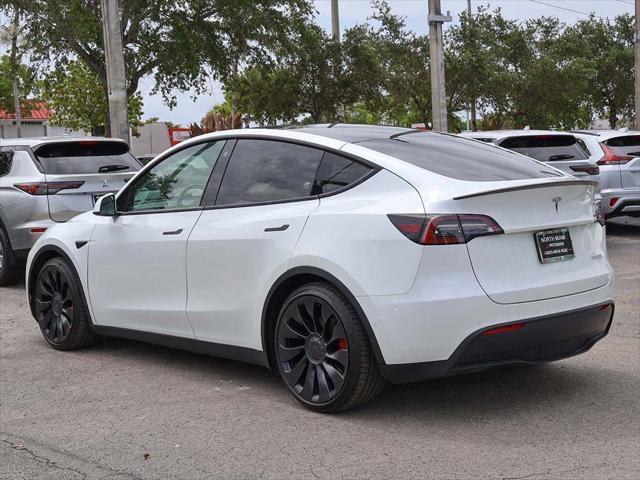 used 2022 Tesla Model Y car, priced at $28,590