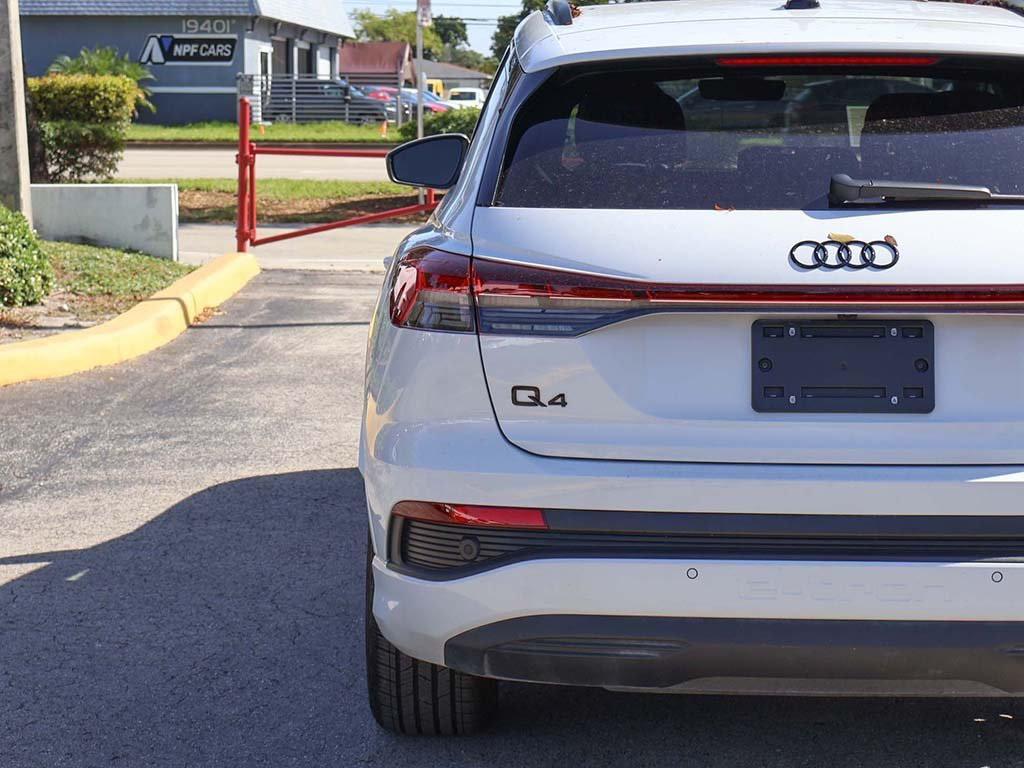 used 2025 Audi Q4 e-tron car, priced at $30,880