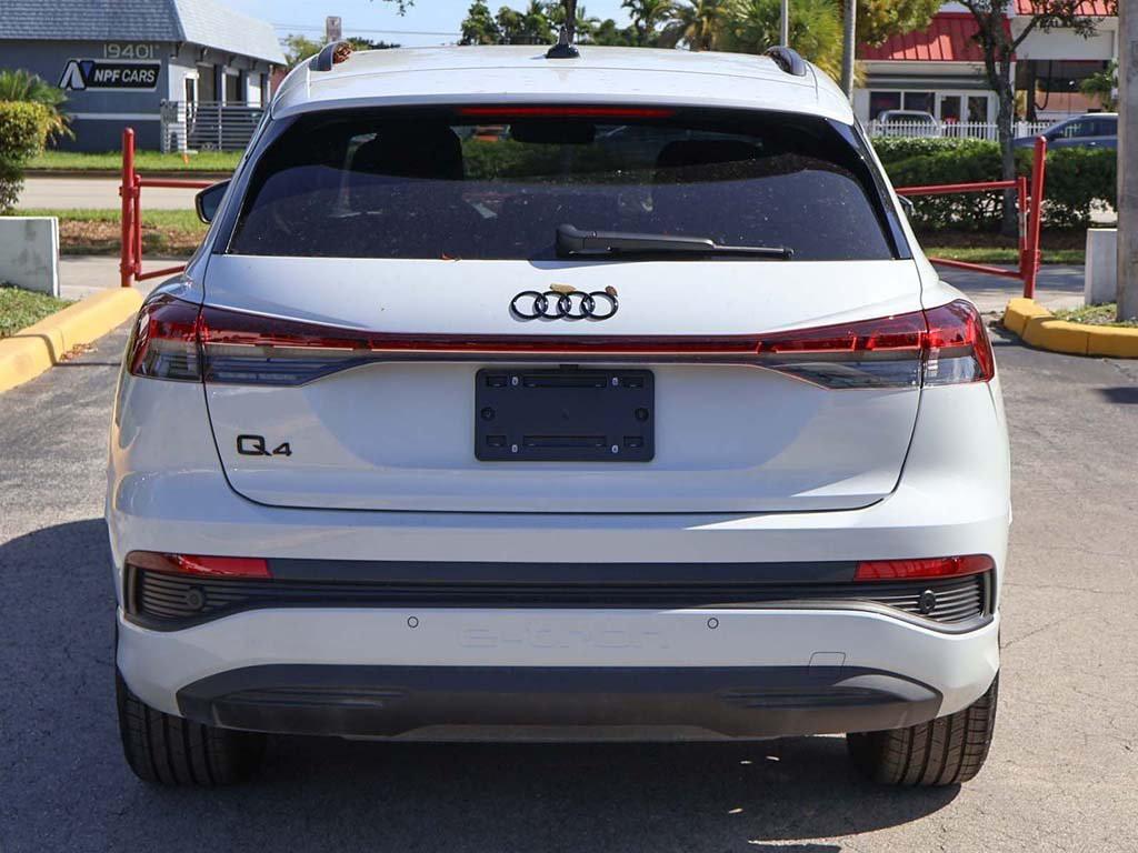 used 2025 Audi Q4 e-tron car, priced at $30,880