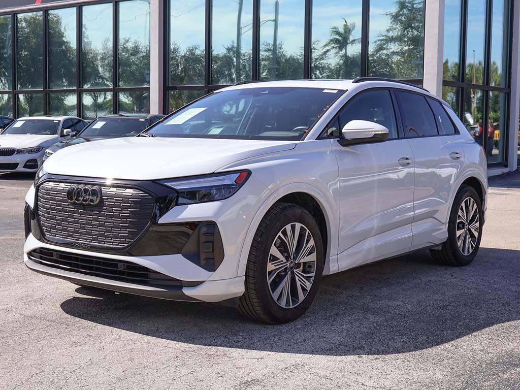 used 2025 Audi Q4 e-tron car, priced at $30,880
