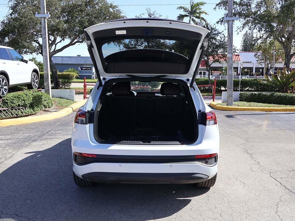 used 2025 Audi Q4 e-tron car, priced at $30,880