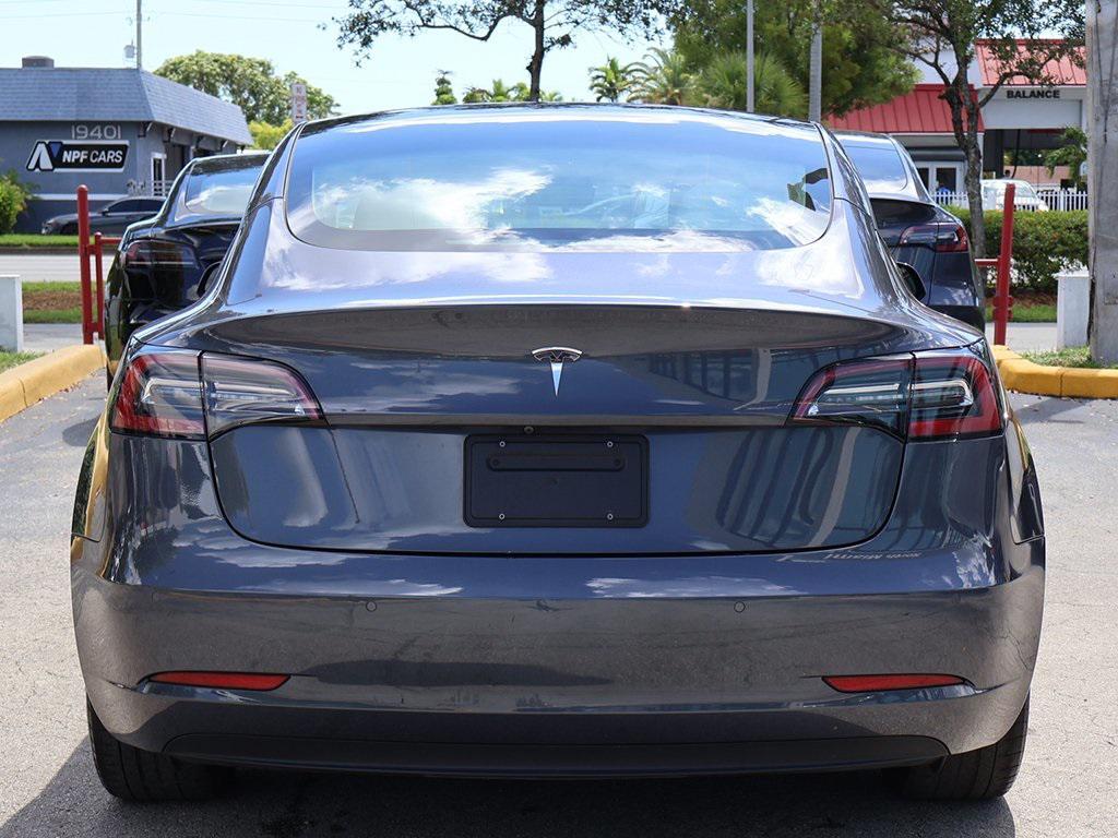 used 2022 Tesla Model 3 car, priced at $21,390