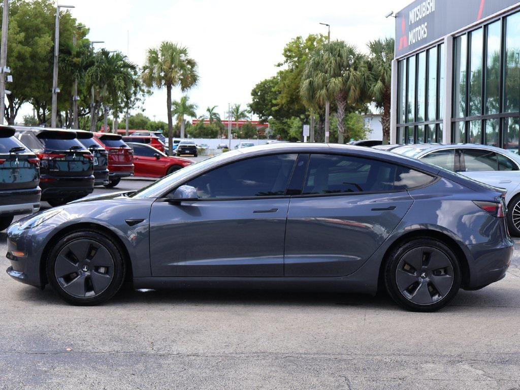 used 2022 Tesla Model 3 car, priced at $21,390