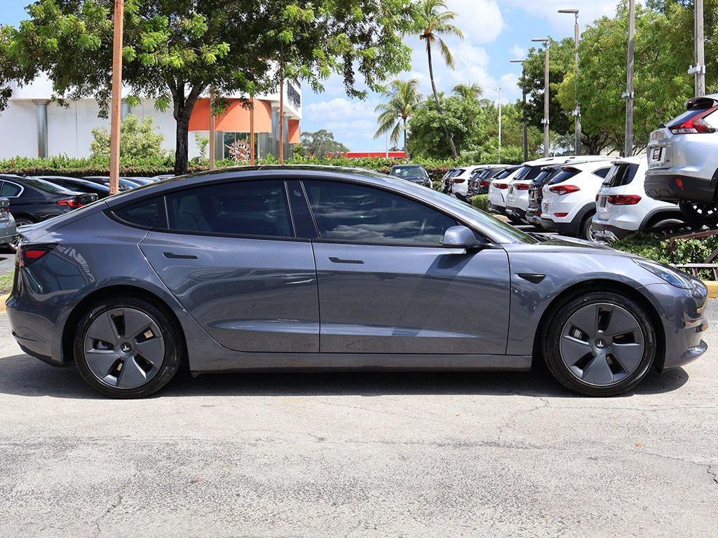 used 2022 Tesla Model 3 car, priced at $21,390