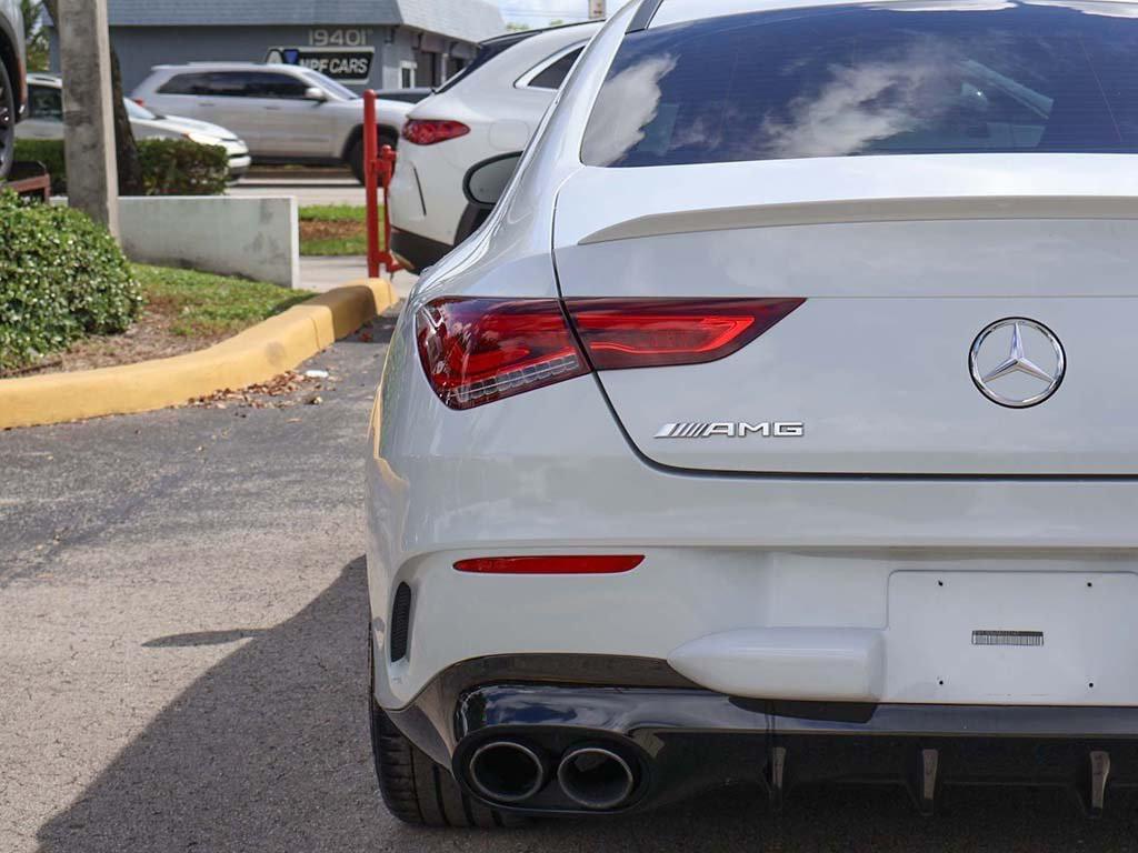 used 2022 Mercedes-Benz AMG CLA 45 car, priced at $41,390