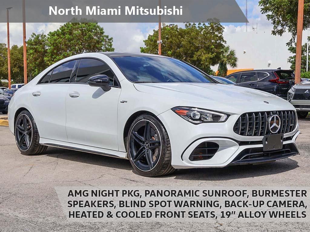 used 2022 Mercedes-Benz AMG CLA 45 car, priced at $41,390
