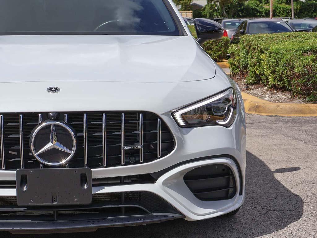 used 2022 Mercedes-Benz AMG CLA 45 car, priced at $41,390