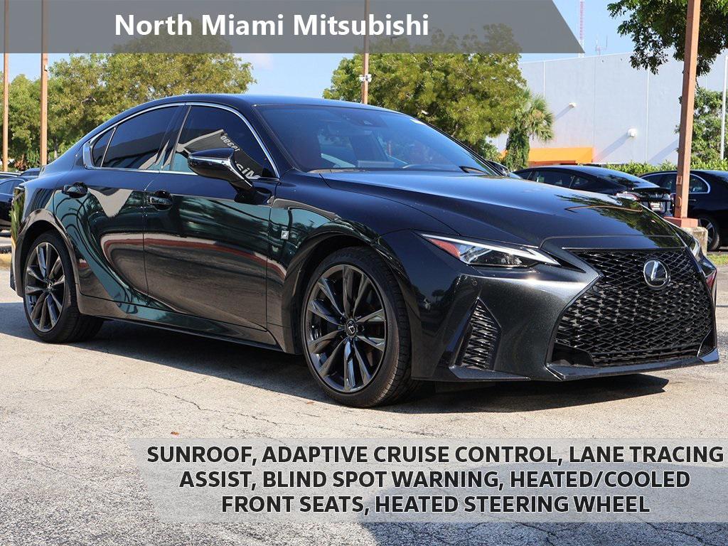 used 2023 Lexus IS 350 car, priced at $37,690