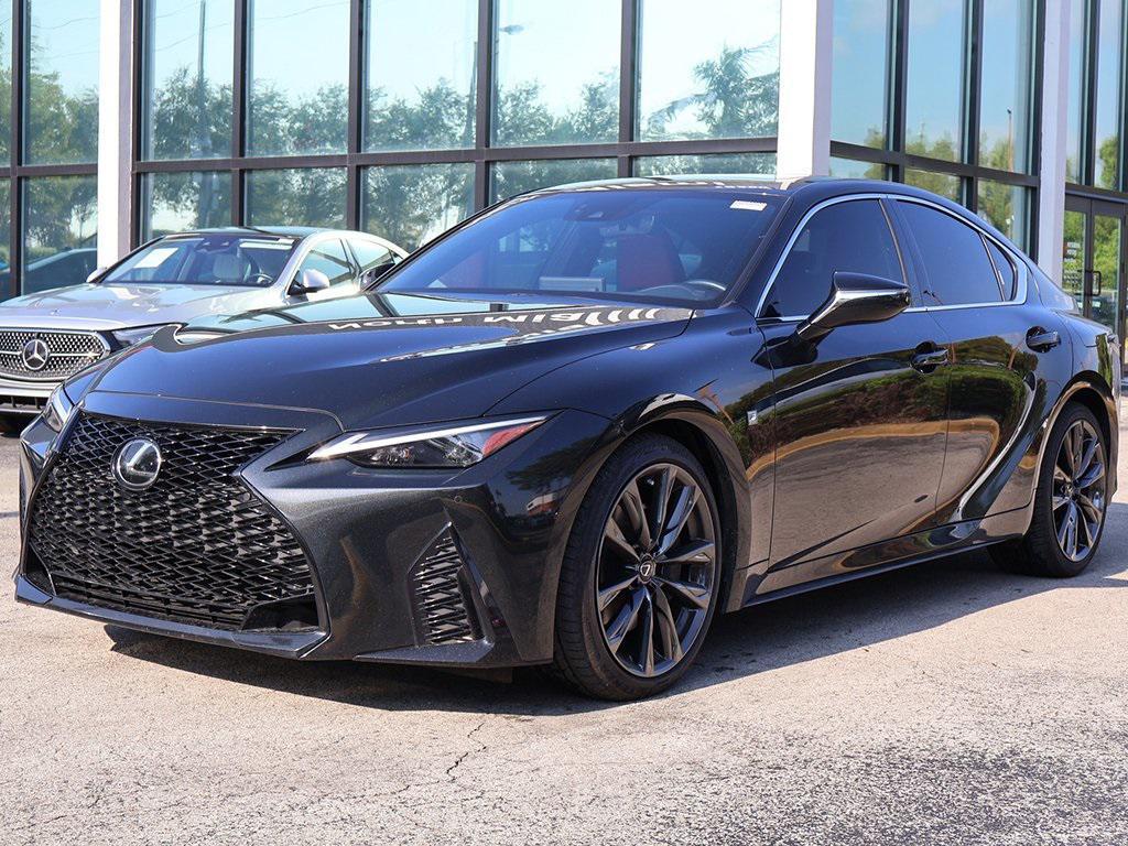 used 2023 Lexus IS 350 car, priced at $37,690
