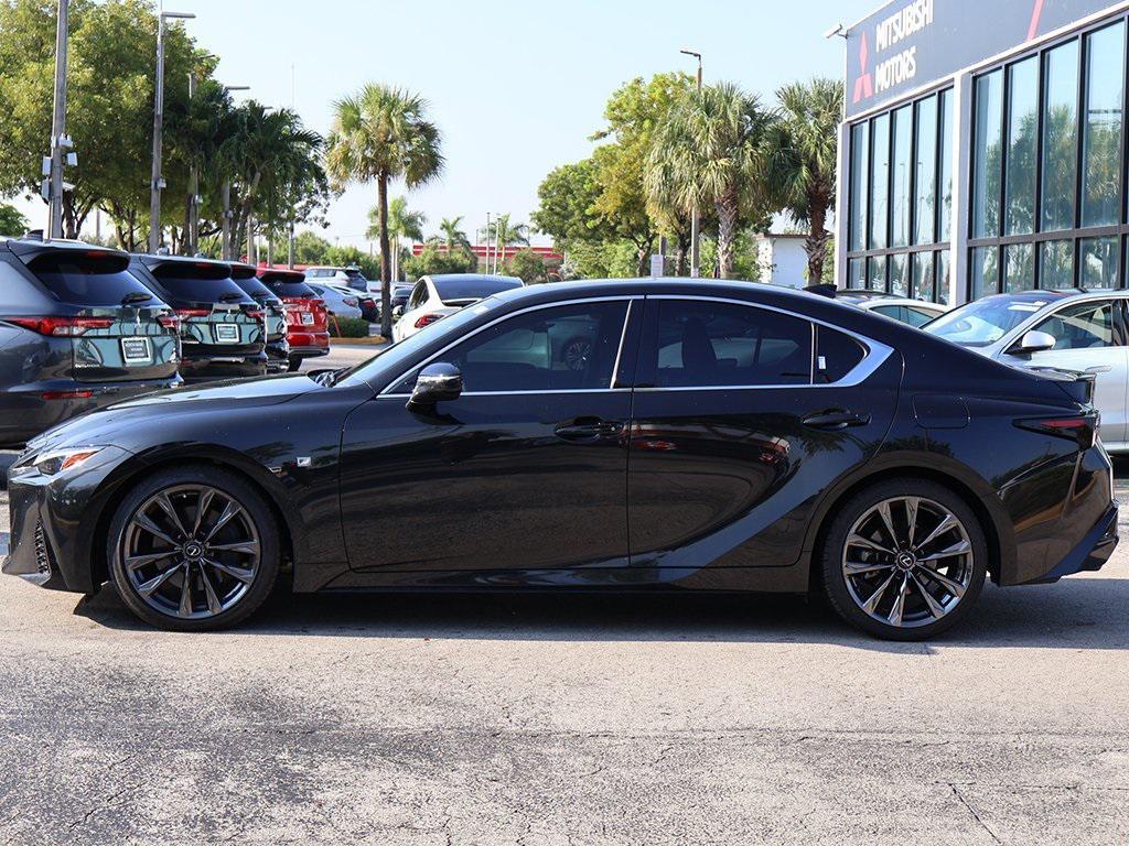 used 2023 Lexus IS 350 car, priced at $37,690