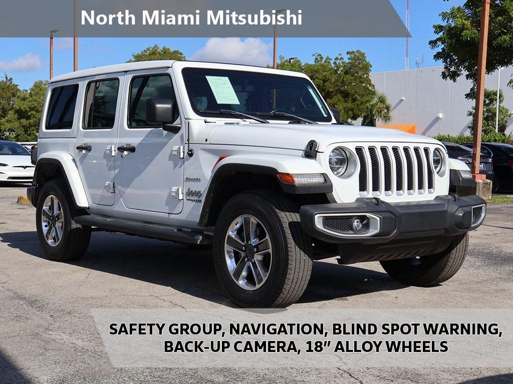 used 2021 Jeep Wrangler Unlimited car, priced at $26,495