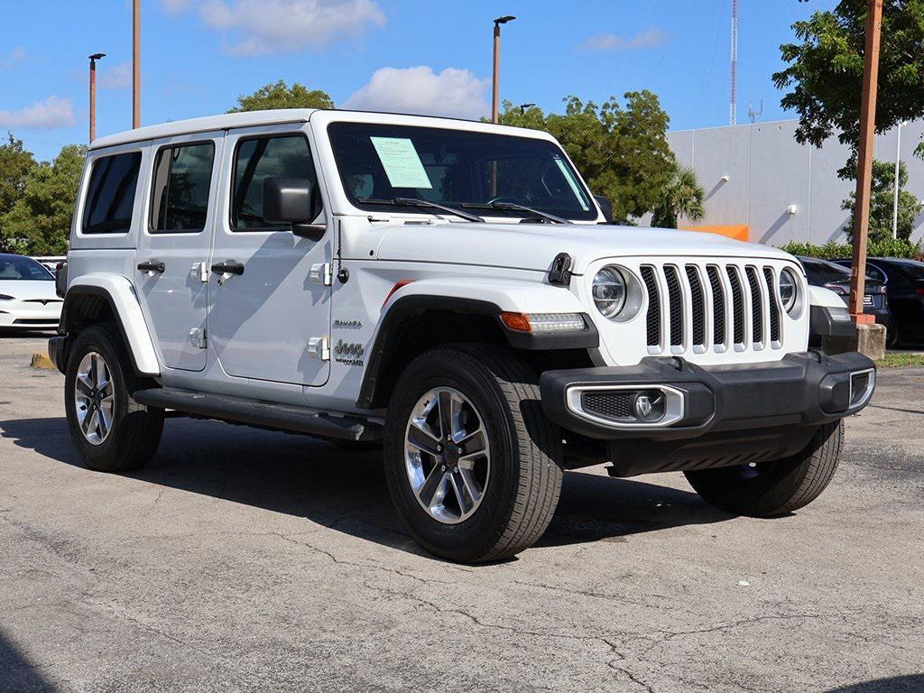 used 2021 Jeep Wrangler Unlimited car, priced at $26,495