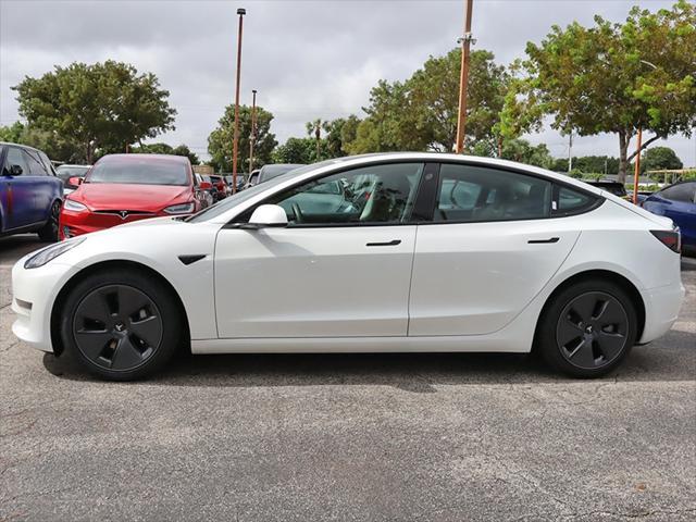 used 2021 Tesla Model 3 car, priced at $24,190