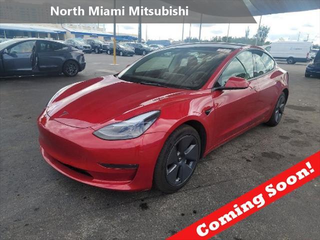 used 2023 Tesla Model 3 car