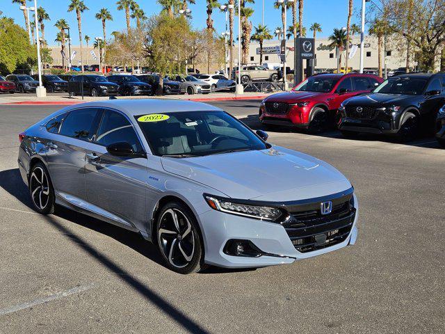 used 2022 Honda Accord Hybrid car, priced at $25,534