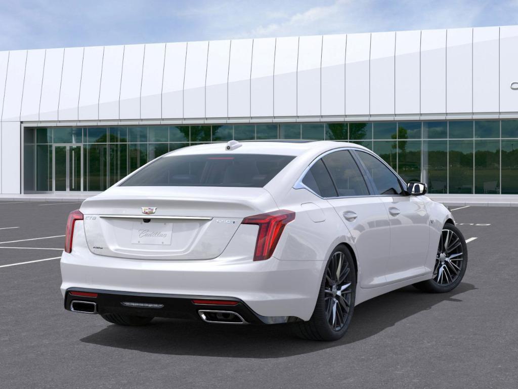 new 2025 Cadillac CT5 car, priced at $55,928
