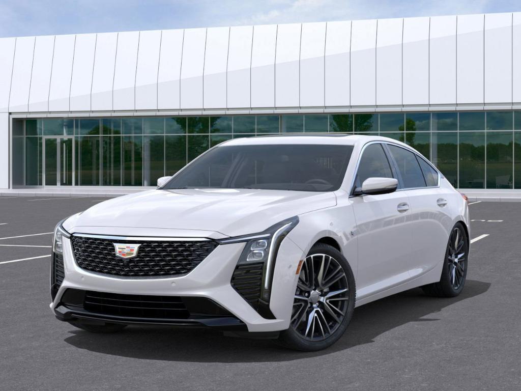 new 2025 Cadillac CT5 car, priced at $55,928