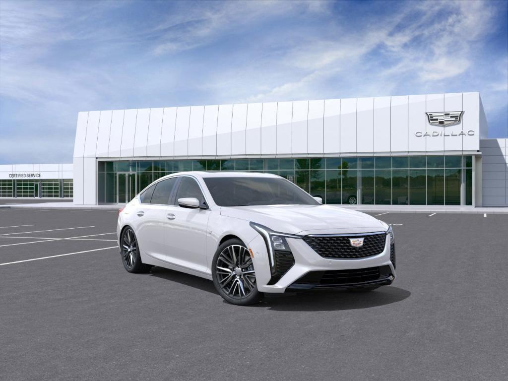 new 2025 Cadillac CT5 car, priced at $55,928