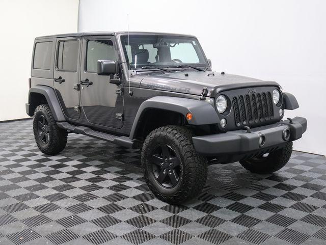 used 2017 Jeep Wrangler Unlimited car, priced at $24,130