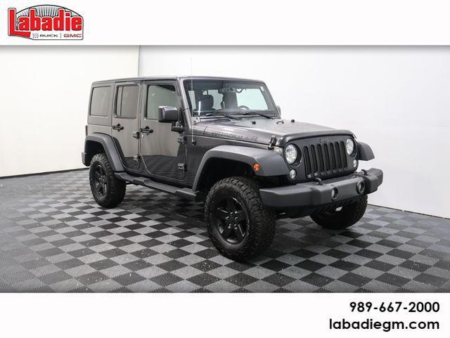 used 2017 Jeep Wrangler Unlimited car, priced at $24,130