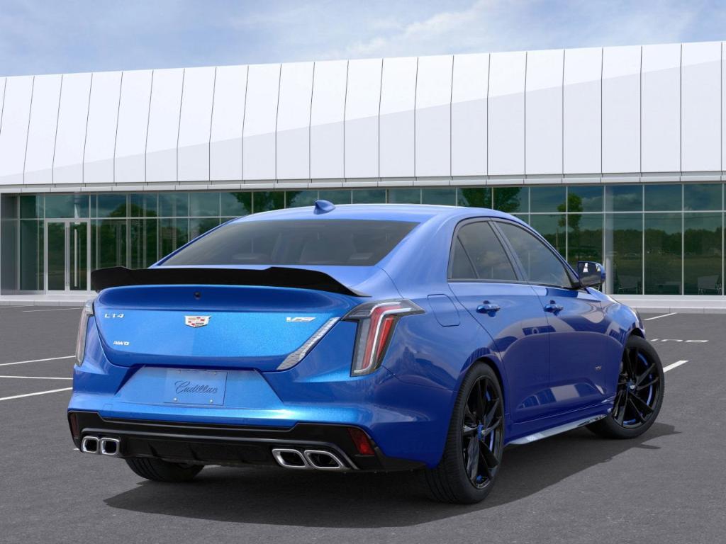 new 2026 Cadillac CT4-V car, priced at $54,290