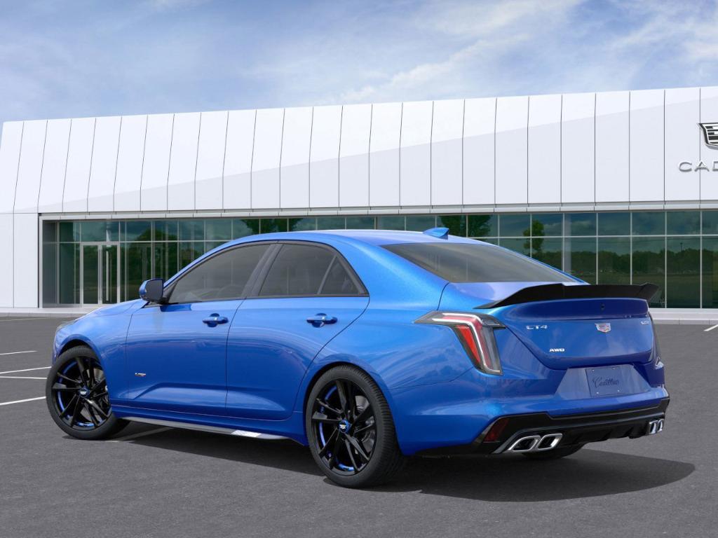 new 2026 Cadillac CT4-V car, priced at $54,290