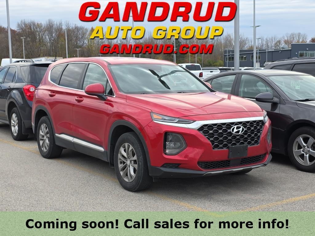 used 2020 Hyundai Santa Fe car, priced at $14,595