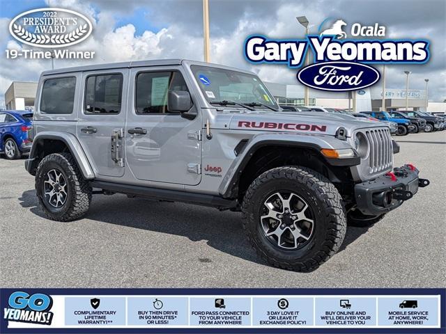 used 2021 Jeep Wrangler Unlimited car, priced at $38,093