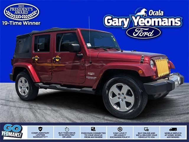 used 2012 Jeep Wrangler Unlimited car, priced at $18,882