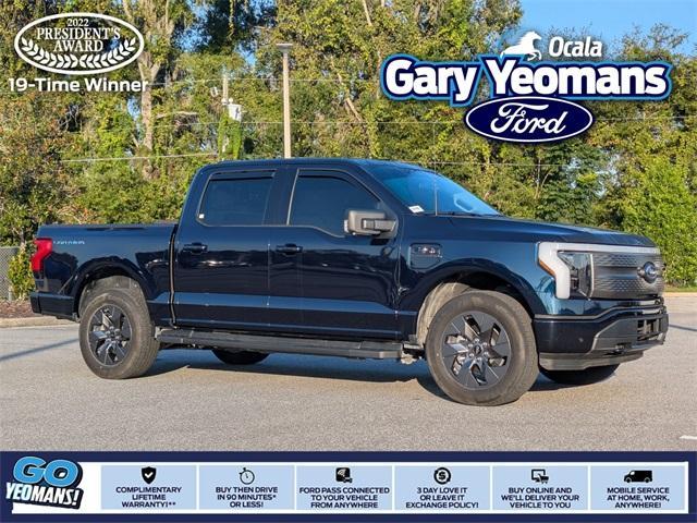 used 2023 Ford F-150 Lightning car, priced at $38,568