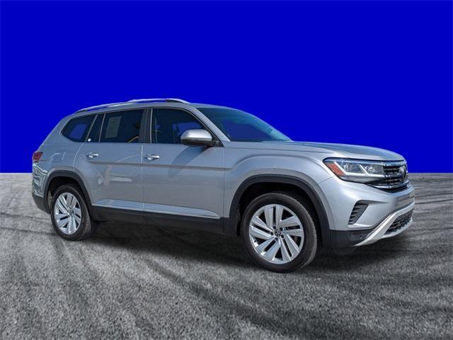 used 2021 Volkswagen Atlas car, priced at $27,318