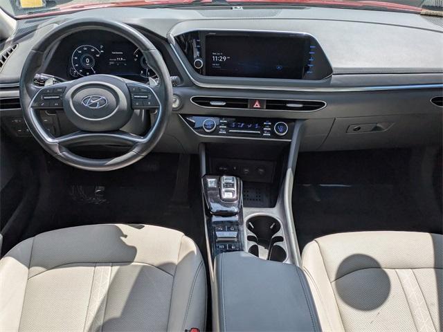 used 2021 Hyundai Sonata car, priced at $19,763