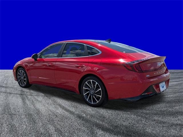 used 2021 Hyundai Sonata car, priced at $19,763