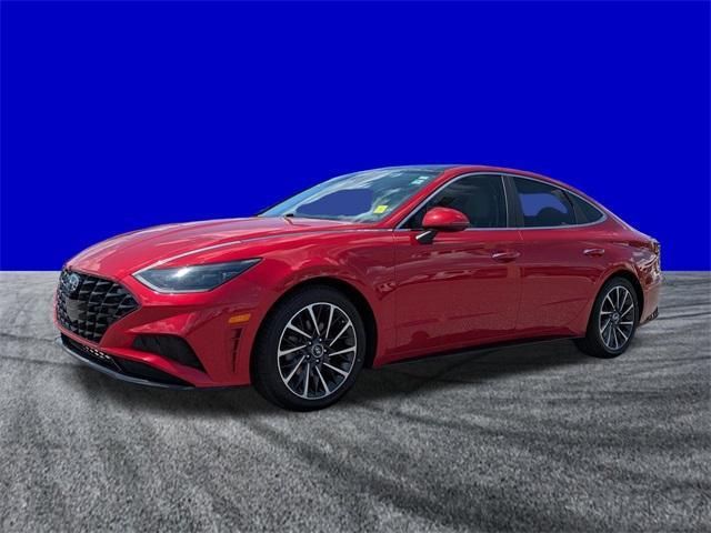 used 2021 Hyundai Sonata car, priced at $19,763