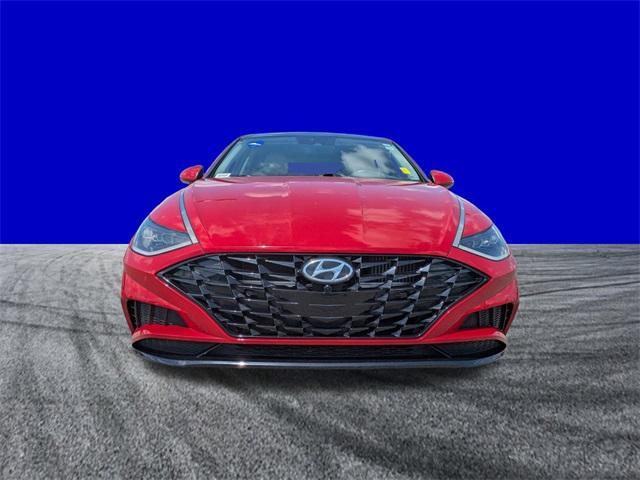 used 2021 Hyundai Sonata car, priced at $19,763