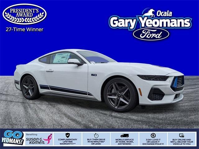 new 2025 Ford Mustang car, priced at $53,370