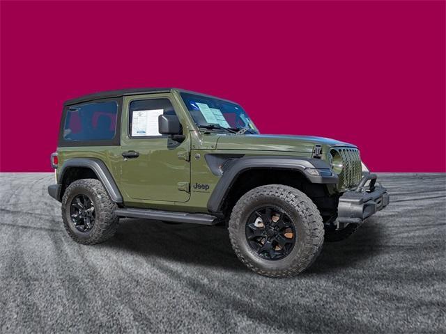 used 2024 Jeep Wrangler car, priced at $31,855