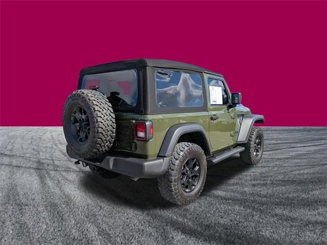 used 2024 Jeep Wrangler car, priced at $31,855