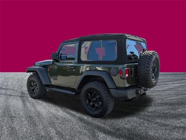 used 2024 Jeep Wrangler car, priced at $31,855