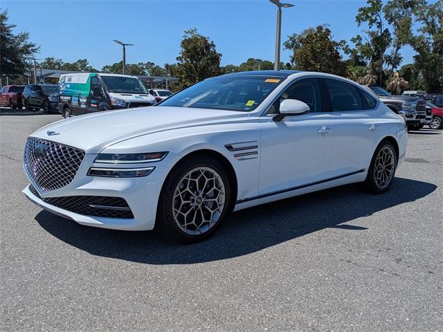 used 2021 Genesis G80 car, priced at $35,012