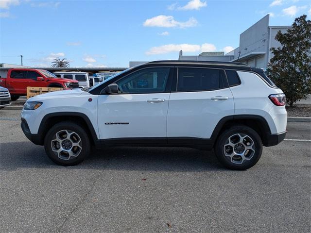 used 2022 Jeep Compass car, priced at $22,657