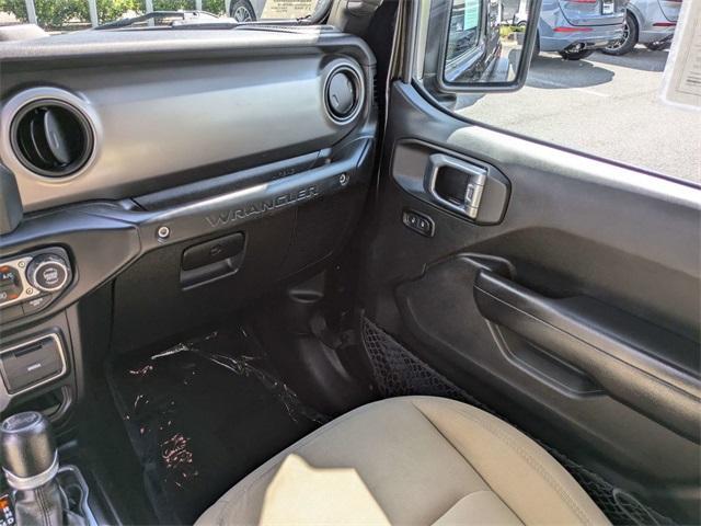 used 2018 Jeep Wrangler car, priced at $19,404