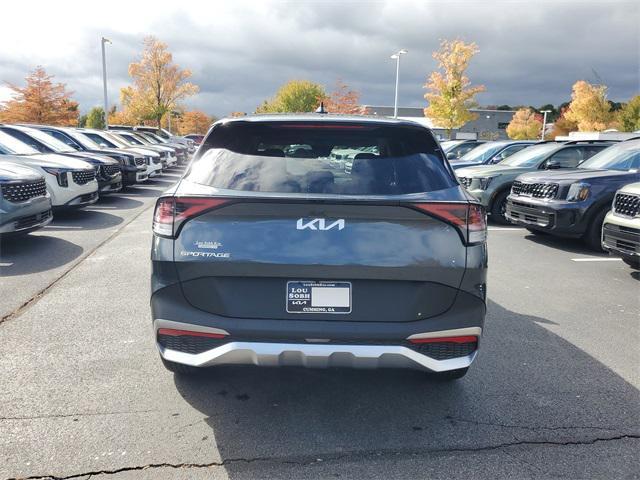 new 2025 Kia Sportage car, priced at $25,670