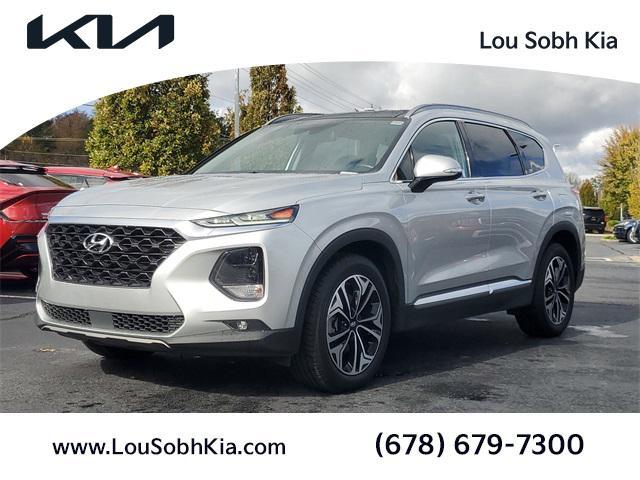 used 2019 Hyundai Santa Fe car, priced at $20,990