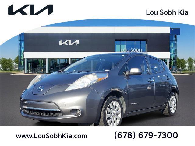 used 2015 Nissan Leaf car, priced at $4,488