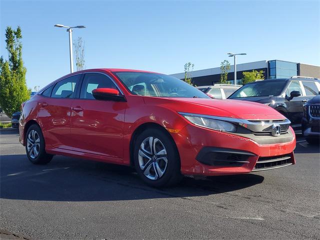 used 2016 Honda Civic car, priced at $12,488