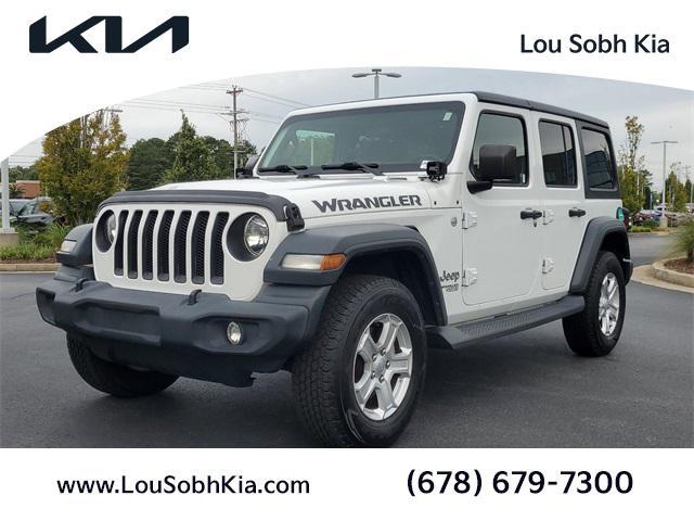 used 2018 Jeep Wrangler Unlimited car, priced at $23,988