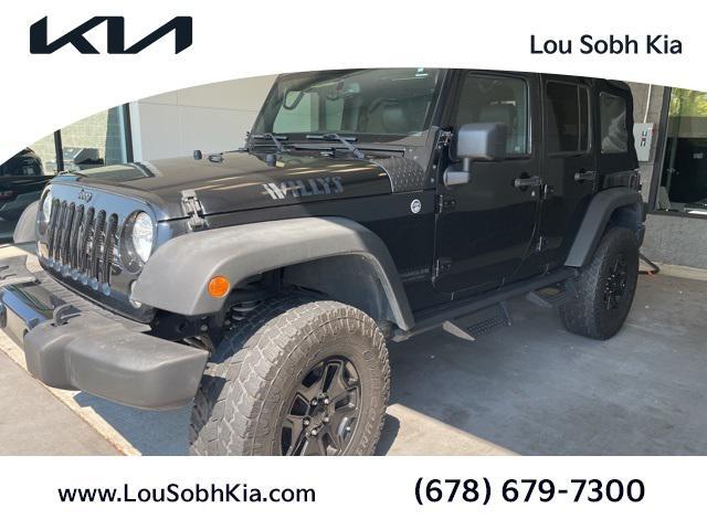 used 2015 Jeep Wrangler Unlimited car, priced at $12,995