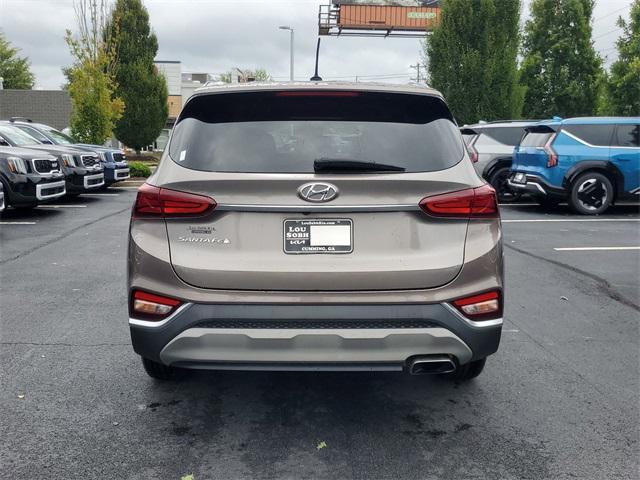 used 2019 Hyundai Santa Fe car, priced at $13,988